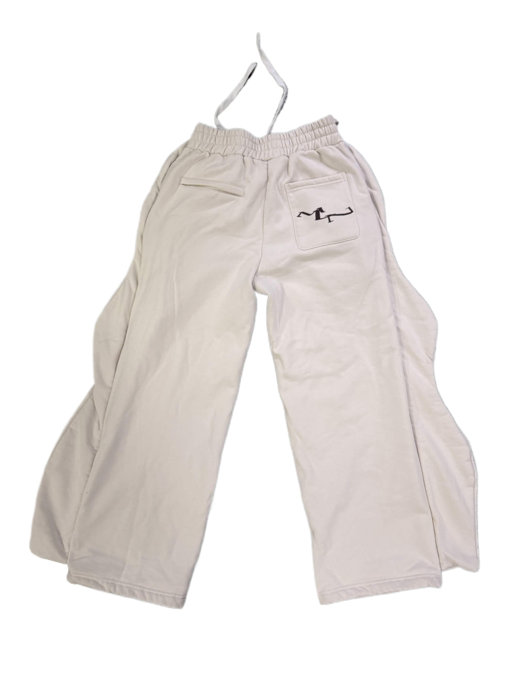 Frilled Sweatpants V1 'White'
